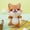 O, variant on Wovilon Home Decor for Living Room Needle Diy Material Bag Plush Doll Shiba Inu Series