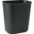 thumbnail image 2 of Rubbermaid Commercial Fire-Resistant Wastebasket Rectangular Fiberglass 3.5gal Black 254100BK, 2 of 2
