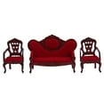thumbnail image 2 of Muebles de Muñecas Muebles, Miniaturas de Casa de Muñecas, 1:12 Muebles de Muebles de Muñecas Sala de Estar de Casa de Muñecas de Madera Roja para Niños Hogar, 2 of 7