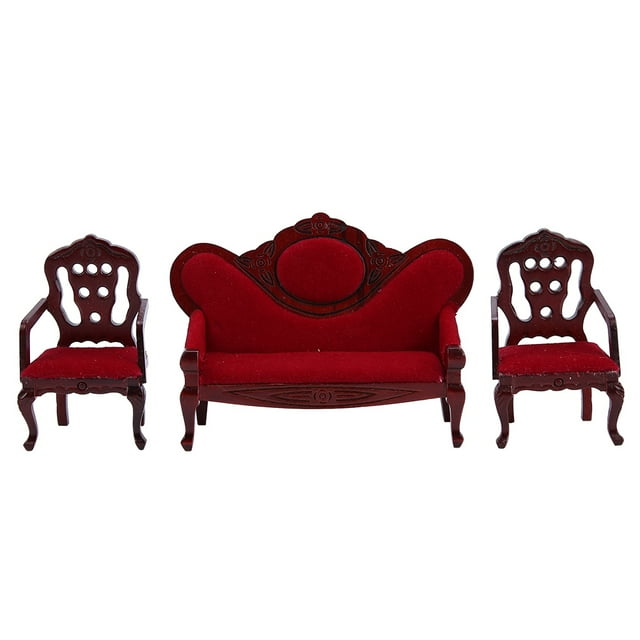 Dollhouse Miniatures, Dollhouse Couch Dollhouse Living Room Dolls House Furniture, Lifelike For Home ANGGREK Dollhouse Miniatures