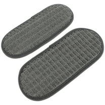 2 Pcs Bins Water Dispenser Absorbent Pad Sturdy Drip Tray 21X9X0.5CM Grey