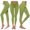 Green, variant on Women's Plush Leggings Sexy Women's Drawstring High Waist Stretch Strethcy Fitness Leggings Yoga Pants Winter Plush Warm High Waist Elastic Slim Pants Plush Waist Warmer