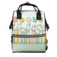 thumbnail image 1 of Disketp Books Mochila de Pañales de Gran Capacidad con Múltiples Bolsillos, Mochila de Viaje Multifuncional para Bebé, Unisex, Moderna y Resistente, 1 of 6