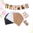 thumbnail image 2 of MasteelfCA 30pcs 7 Inch DIY Kraft Paper Photo Frames Hanging Wall Decoration with Clips and Hemp Ropes, 2 of 7