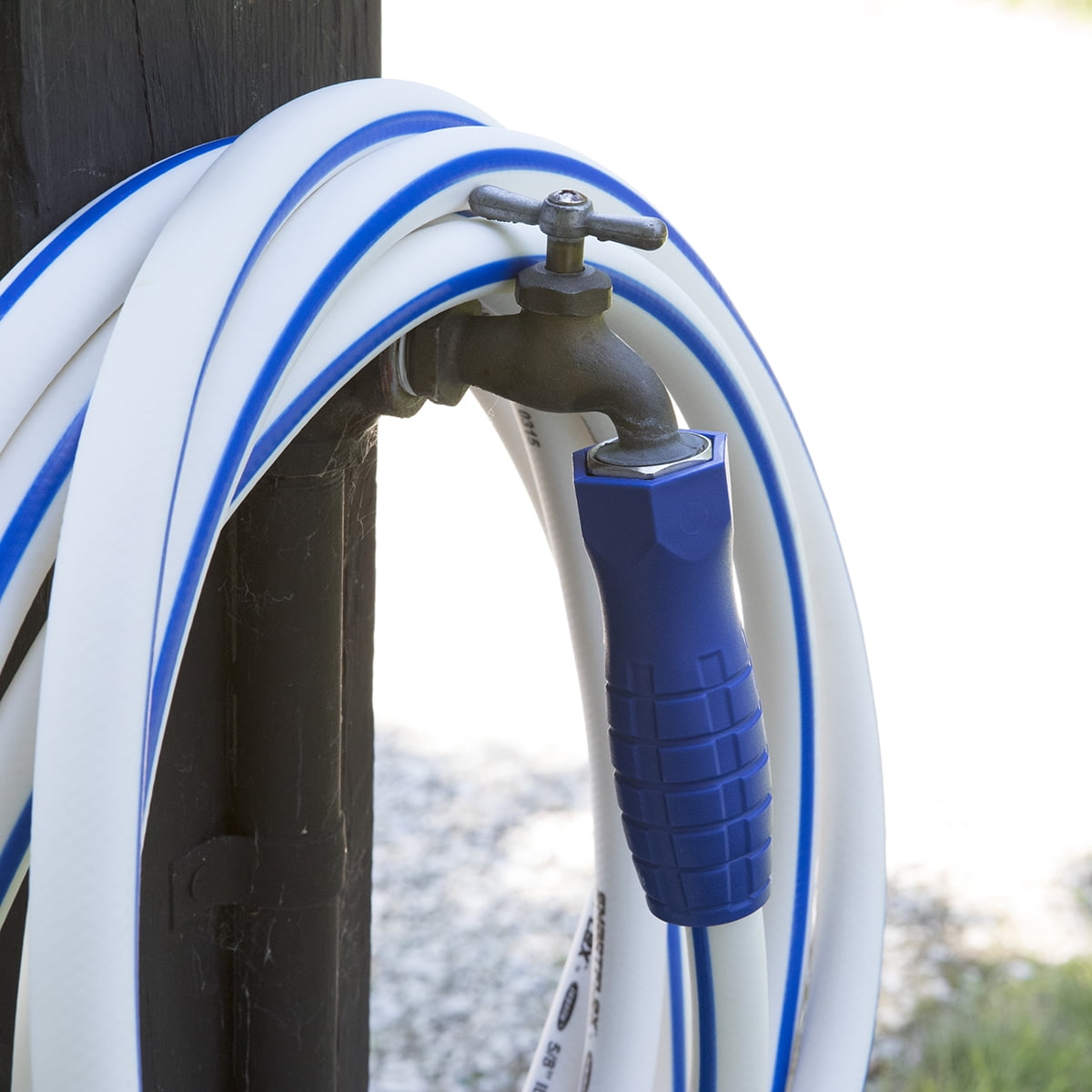 SmartFlex® RV/Marine Hose, 5/8" x 25', 3/4" - 11 1/2 GHT Fittings, Hybrid Polymer Blend, White