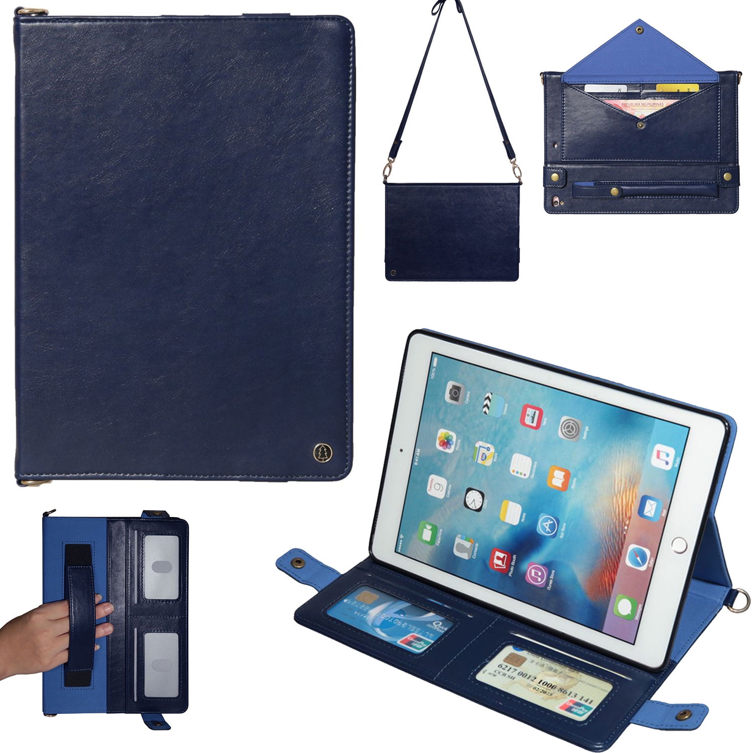 Allytech iPad 9.7 Case 2018/2017 6th 5th Gen, iPad Air 1 2 Case, iPad