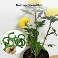 thumbnail image 6 of ionze Clearance! Protective Cover 6pcs Plant Support Stakes Upgrade Plant Support Garden Stakes Single Plant Stem Flower Support Rod with Support Ring Cage for Indoor Outdoor Plants, 6 of 7