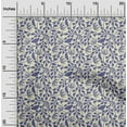thumbnail image 2 of oneOone Viscose Jersey Dark Blue Fabric Asian Block Print Fabric For Sewing Printed Craft Fabric By The Yard 60 Inch Wide, 2 of 4