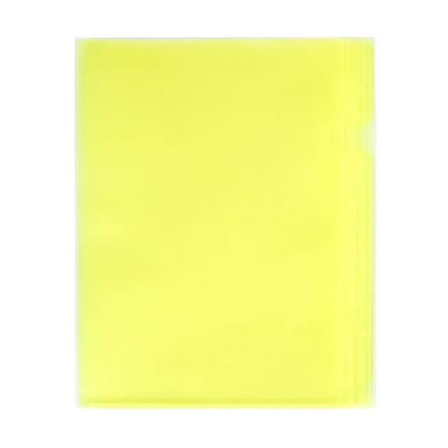 Miangastore 30Set Clear Document Sleeve Plastic for Professional Documents with Dust Protection