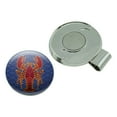 thumbnail image 4 of Atlantic Lobster on Blue Waves Golf Hat Clip With Magnetic Ball Marker, 4 of 6
