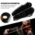 thumbnail image 3 of Backpack Violin Case, Violin Storage Box Portable Built in Hygrometer Carbon Fiber  for Home, 3 of 7