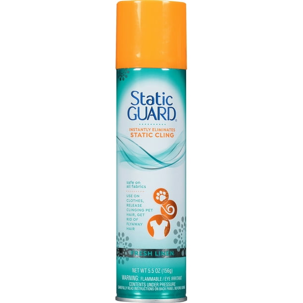 Static Guard Fresh Linen Scent Spray, 5.5 oz