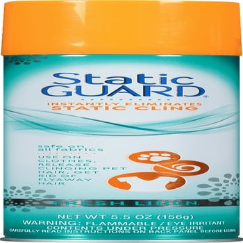 Static Guard Fresh Linen Scent Spray, 5.5 oz