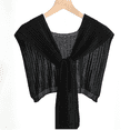 thumbnail image 1 of Vestido de noche cruzado de cachemir, 1 of 5