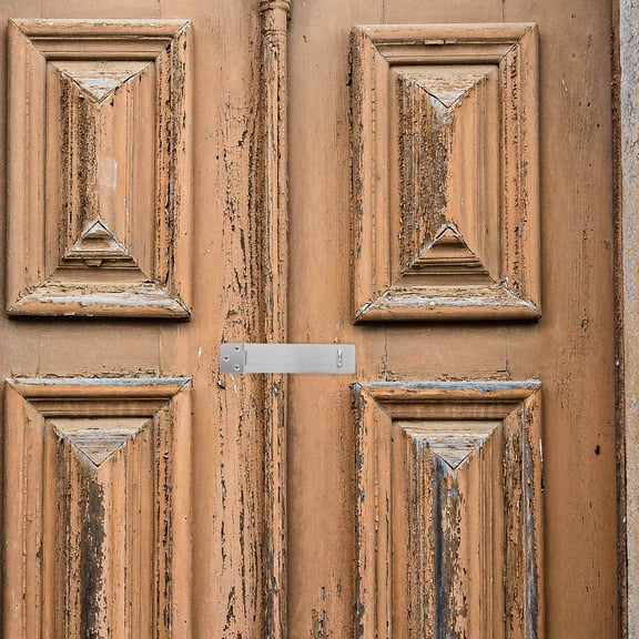 NICEXMAS Padlock Hasp Latch Stainless Steel Door Reinforcement Lock For Cabinets And Gates 2Sets 11.60X3.00X0.10In