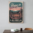 thumbnail image 6 of Retro Lalibela Rock Churches Poster Motivational Inspirational Vintage Travel Wall Art for Living Room Study Office Canvas Poster, 6 of 8