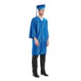 thumbnail image 4 of TOPTIE Economic Unisex Graduation Set Gown Cap Tassel 2021 Size 39"-63" Blue, 4 of 6