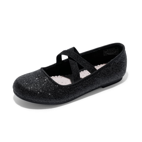 Zapatos de Bailarina para Niñas DREAM PAIRS Angie-2 Negro Talla 8