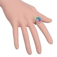 thumbnail image 2 of Anillo de perlas de oro rosa para mujer Sunnimix Ajustable Fluorescente, 2 of 8