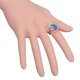 thumbnail image 2 of Anillo de perlas de oro rosa para mujer Sunnimix Ajustable Fluorescente, 2 of 8