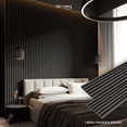 thumbnail image 4 of Lambrin Plus Decorativo Wpc para muros 1.84 M2 (MADERA EBANO) DECO PVC MADERA EBANO, 4 of 4