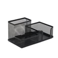 thumbnail image 1 of Metal Pen Pencil Holder Portable Solid Color Nonslip Pen Pencil Replacing Nonslip Round Edge Anti-rust Reusable Washable Desk Organizer Black, 1 of 9