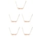 thumbnail image 1 of Collar del zodiaco Qarigey Letra inglesa Capricornio Oro rosa, 1 of 6