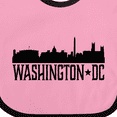 thumbnail image 4 of Inktastic Washington Dc Skyline Cities Boys or Girls Baby Bib, 4 of 4