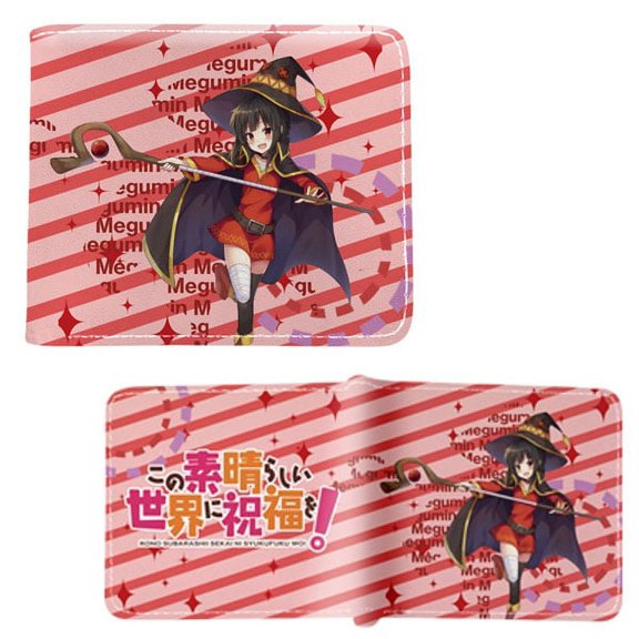 Megumin Style A - KonoSuba 4x5" Bi-Fold Wallet
