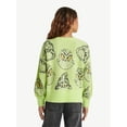 thumbnail image 4 of Justice Girls Grinch Sweater, Sizes Xs-Xlp, 4 of 5