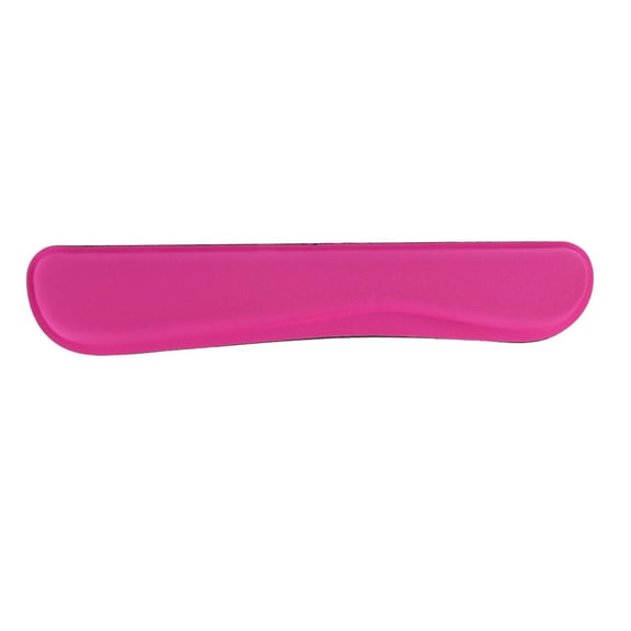 CCOCC EVA Keyboard Wrist Rest,Ergonomic Soft Lycra Keyboard Wrist Pad for Comfort,Non-Slip Computer Wrist Support,Pink