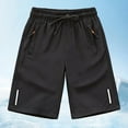 thumbnail image 6 of GXWEA Basketball Shorts Kids Shorts For Teens Boy'S Basketball Shorts Youth Boy'S Active Athletic Performance Shorts With Pockets Moisture Wicking Shorts For Boys Black 5-6 Years, 6 of 9