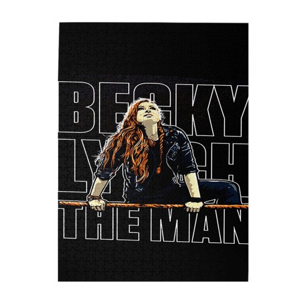 Becky Lynch - Rompecabezas de madera de 1000 piezas para niños, niñas y adultos, juguetes de agilidad y memoria, regalos desafiantes para decoración del hogar