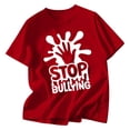 thumbnail image 1 of Chemises pour Filles Imprimé T-Shirt Fille Tout-Petit Manches Courtes Col Rond Tenues d'Été Fille Tout-Petit Chemises Fille 1-2 Ans Mode Filles, 1 of 4
