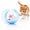 Blue Rabbit, variant on Rechargeable Smart Rolling Ball Cat Toy, Automatic Interactive Rolling Toy Ball for Cats, Hamster Ball Cat Toy for Indoor Play and Exercise