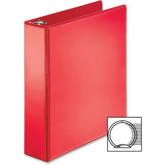 Reliure à Anneaux de 2 Po - Rouge
