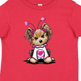 thumbnail image 4 of Inktastic Love Bug Yorkie Boys or Girls Toddler T-Shirt, 4 of 5