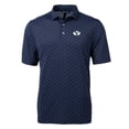 thumbnail image 2 of Men's Cutter & Buck Navy BYU Cougars Big & Tall Virtue Eco Pique Tile Print Recycled Polo, 2 of 3