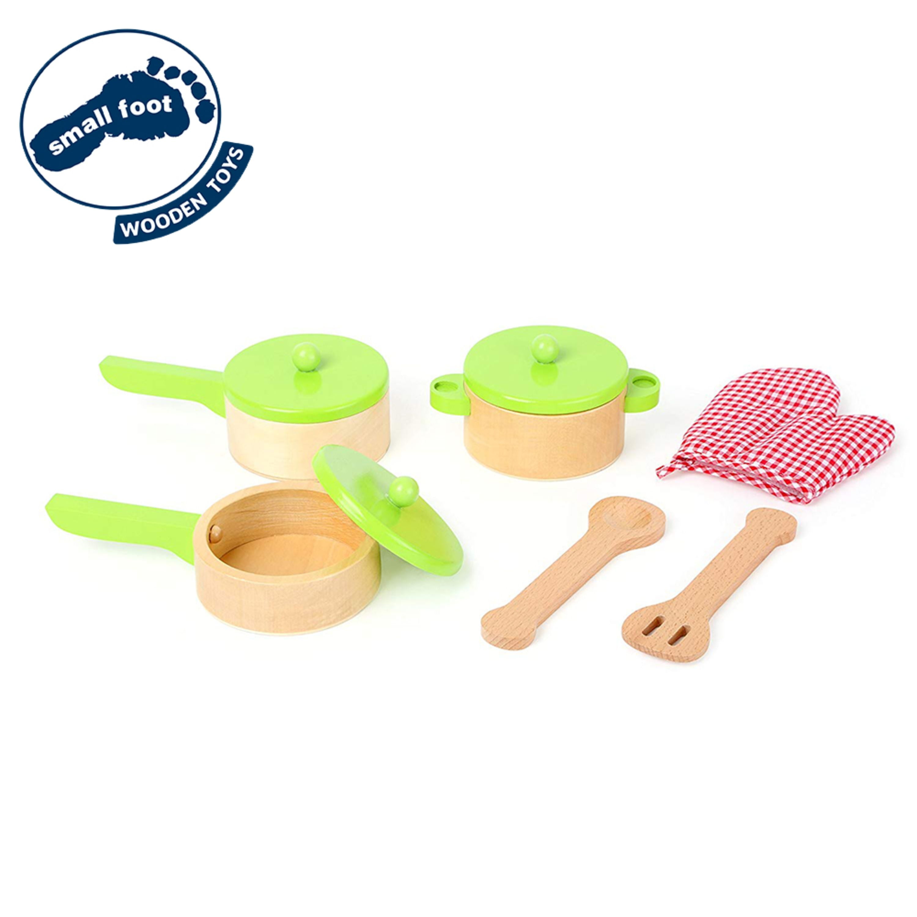 Small Foot Wooden Toys Cooking Set