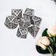 thumbnail image 5 of Dados poliédricos Sunnimix 7 piezas D20 D12 D10 D% D8 D6 D4 bronce, 5 of 8