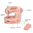 thumbnail image 3 of Mini Machine à Coudre Jouet, Machine à Coudre Électrique pour Enfants avec Règle Enfilable pour Bricolage Maison, 3 of 8
