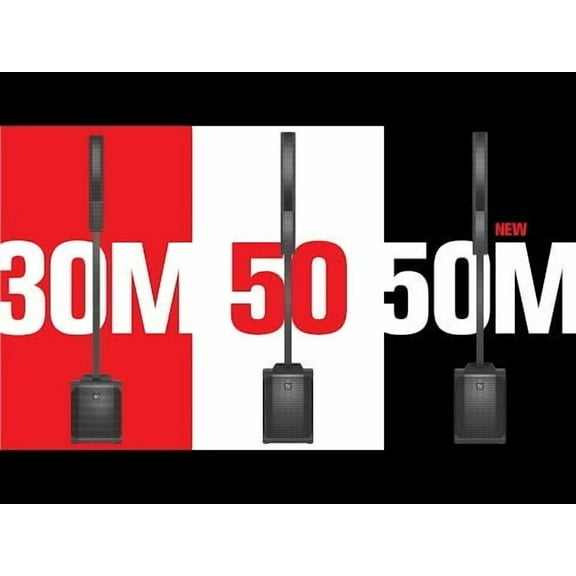 Electro-Voice EVOLVE 50M Portable Linear Column Array PA System, White