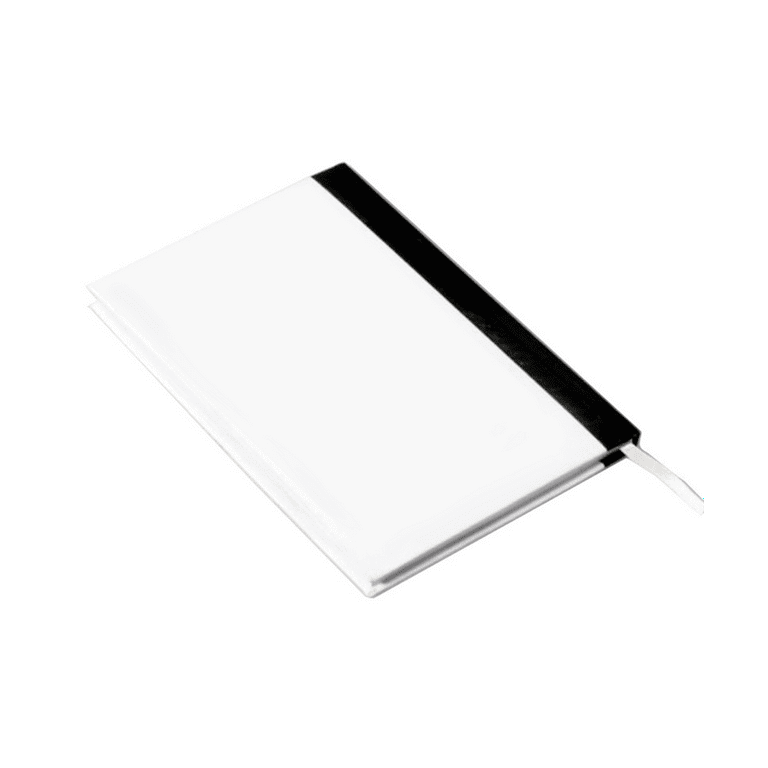 Qtmnekly 4Pcs Sublimation Blank Notebook A5(215X145mm )100 Sheets Notebook  Sublimation Notebook for School