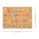 thumbnail image 3 of ColoMX 1 conjunto de juguetes de rompecabezas árabes de niños Lógica temprana Playthings para niños, 3 of 8