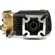 Pressure Gauge 5000 5800PSI 3/8” Quick Connector & Triplex Power Washer Pump 3.1 GPM 3000 psi 6.5 HP 3/4 Shaft For CAT For General For AR For Comet Replaces Mi-T-M 3-0414 3-0297 3-0413