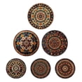 thumbnail image 1 of WIFKLSIIPG Home Wooden Wall Vintage Disc Pattern Style Wooden Wall Artwork Photo Wall, 1 of 1