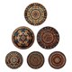 thumbnail image 1 of Cuadro De Madera Para Pared Con Diseño De Discos, Estilo Artístico, Para Fotos, 1 of 7