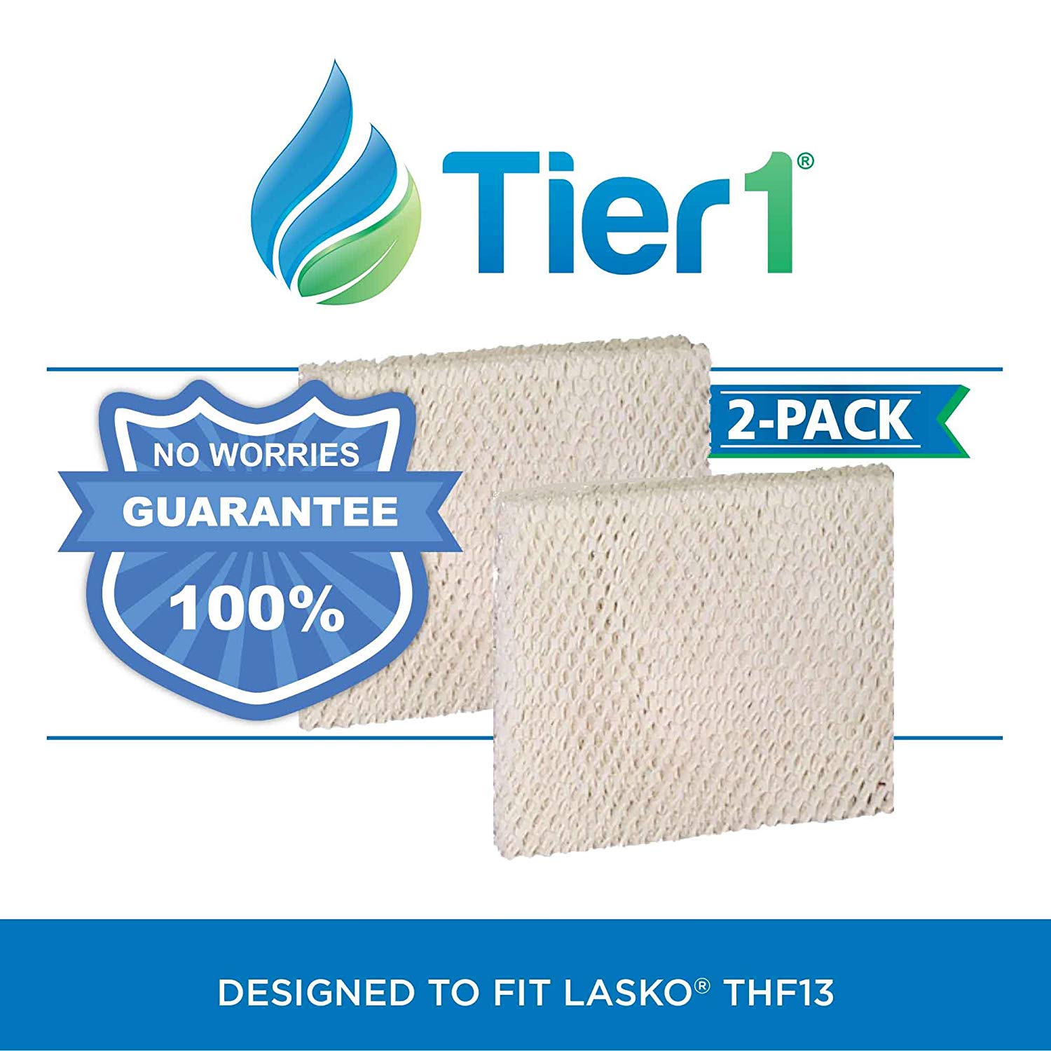 Lasko THF13Walmartparable Humidifier Wick Filter 2 Pack, Fits Lasko