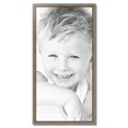 thumbnail image 2 of ArtToFrames 21" x 42" Silver Picture Frame, 21x42 inch Silver Wood Poster Frame (WOM-5023), 2 of 7