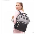 thumbnail image 4 of Diaper Bag Backpack with Stroller Straps | Portable Baby Nappy Organizer Materni, 4 of 5